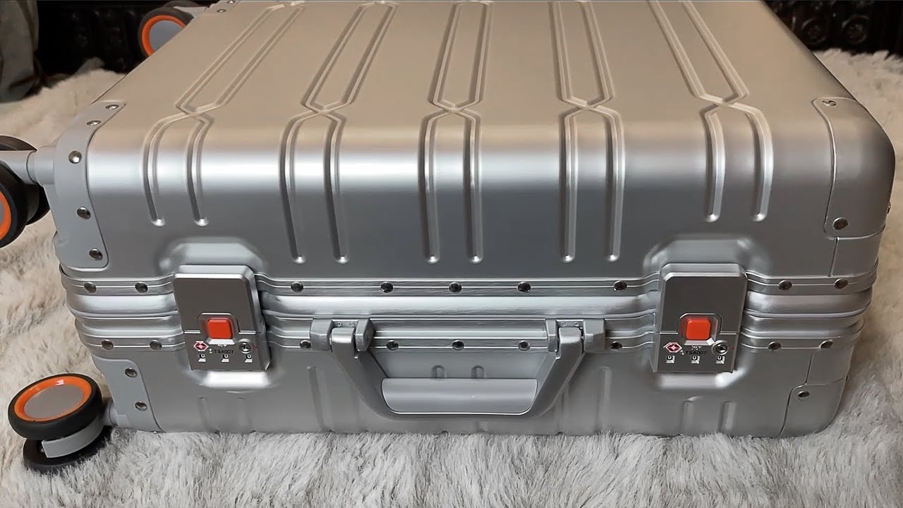 This Aluminum Suitcase Will Make Airport Security a BREEZE