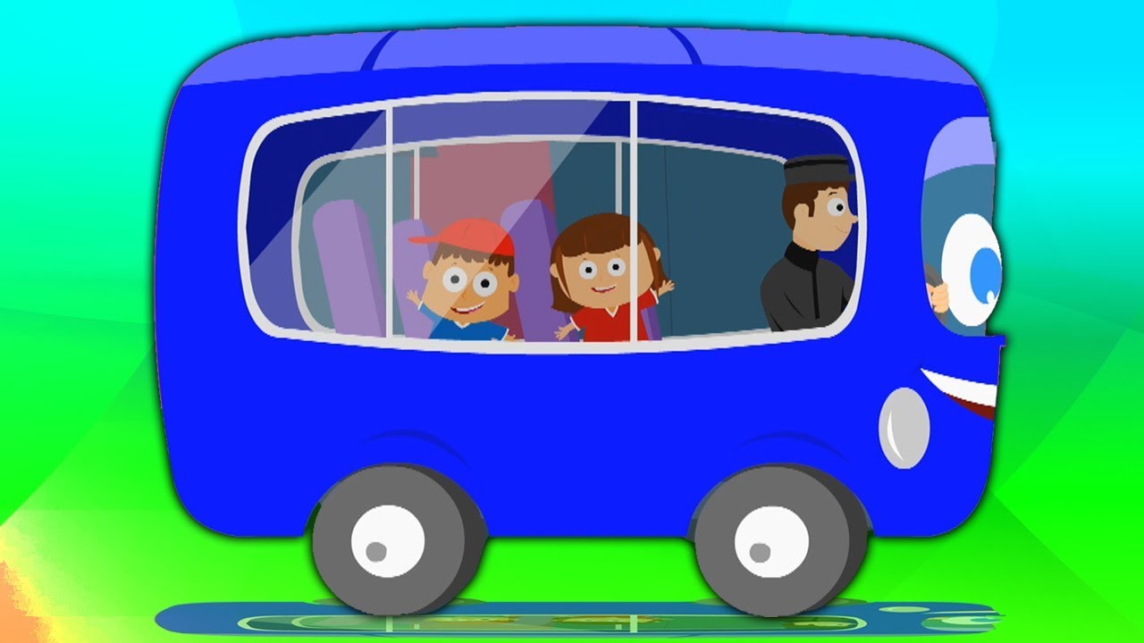 Las ruedas del autobús canciones infantiles autobús canciones para niños The Wheels On The Bus Song