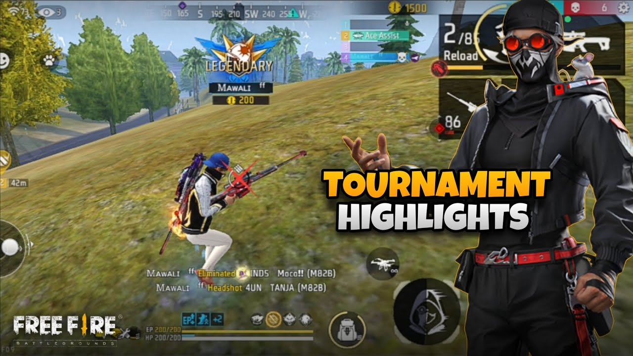 Free Fire Tournament Highlights [Sniper]🚀|Poco x7 Pro🏆