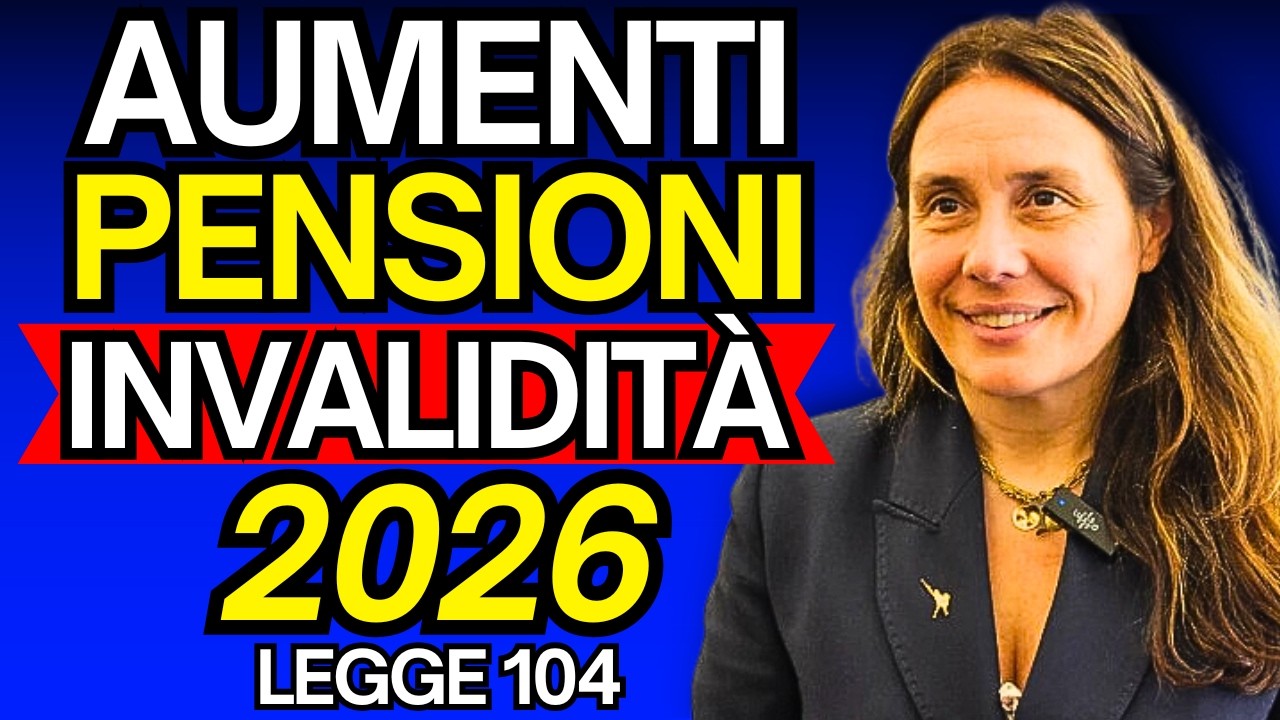 LEGGE 104 E PENSIONI 2026 👉 NUOVE TUTELE, BONUS SEGRETI E CAMBIAMENTI CHE POCHI SANNO!