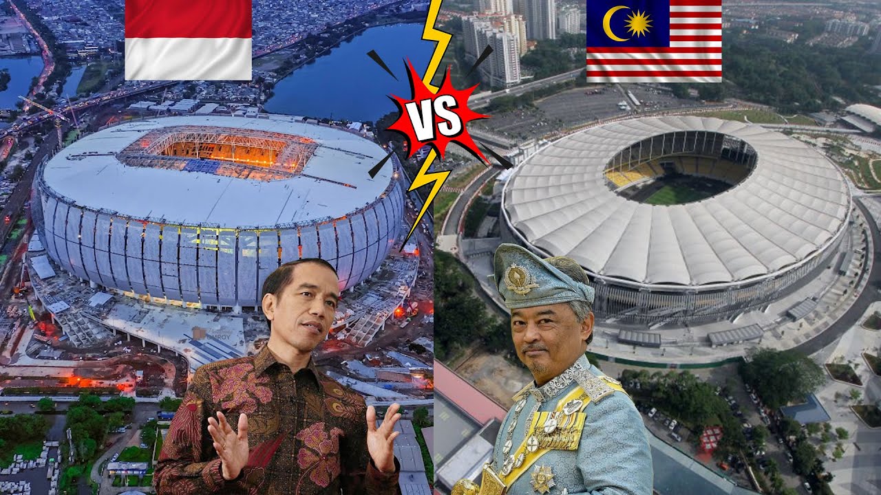 Adu Kemegahan!! Stadion Terbaik Indonesia Vs Malaysia