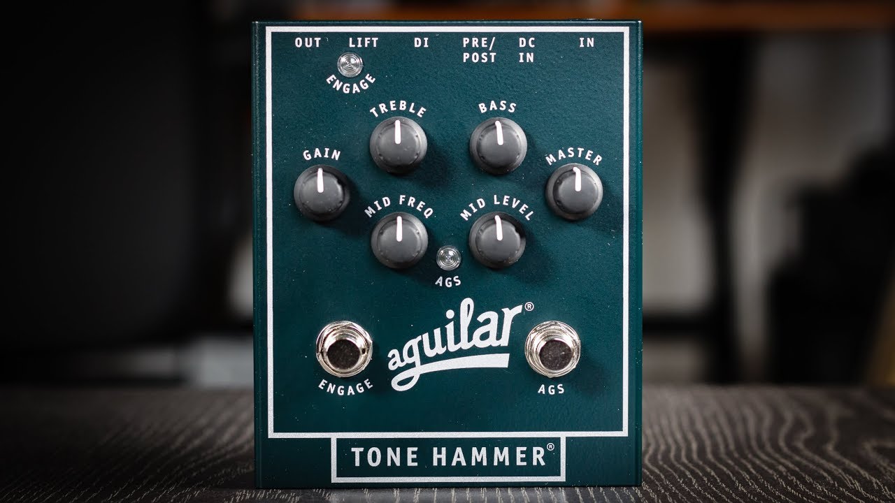 Aguilar Tone Hammer DI/предусилитель - [ДЕМО]