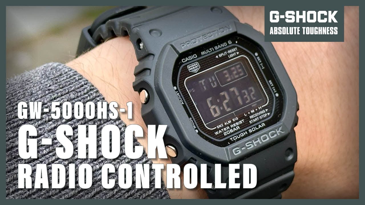 Unboxing The New Casio G-Shock GW-5000HS-1