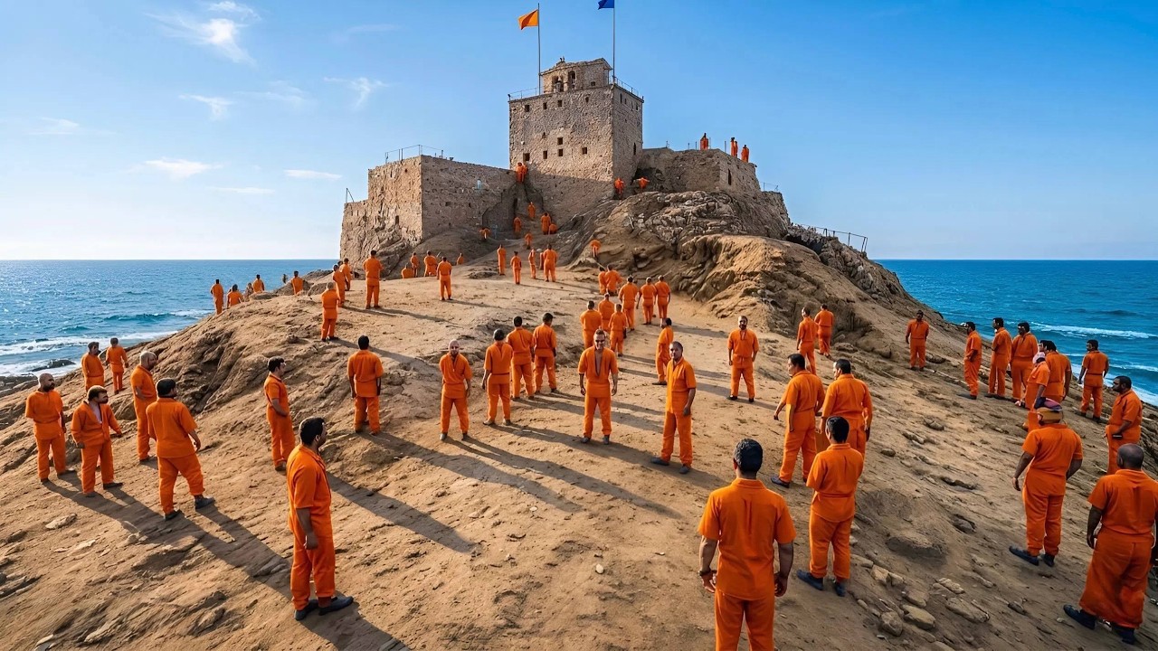 هذا السجن يحتوي ع اخطر المجرمين المحكوم عليهم بالمؤبد لكن في احد الايام ينفذون خطة للهروب