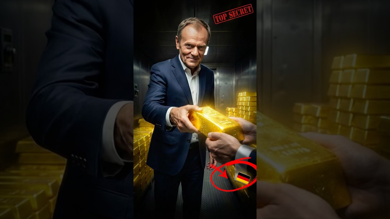 UJAWNIONO PLAN TUSKA? Odda polskie złoto Niemcom?
