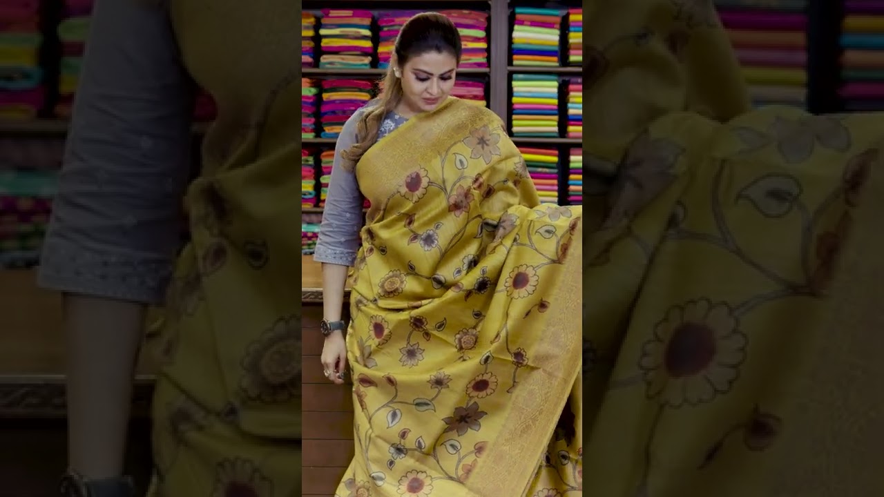 Glimpse Of Georgette Tussar Banaras Silk| Suja Silks | Pongal Special |