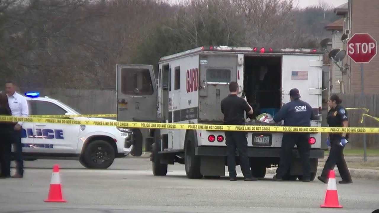 Multiple armed robbers hijack armored truck on FM 78, steal ‘substantial’ amount of money, Conve...