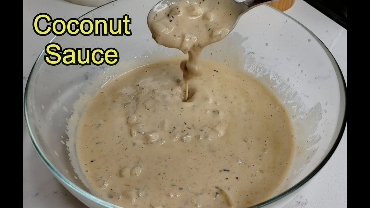 How to make Coconut Sauce