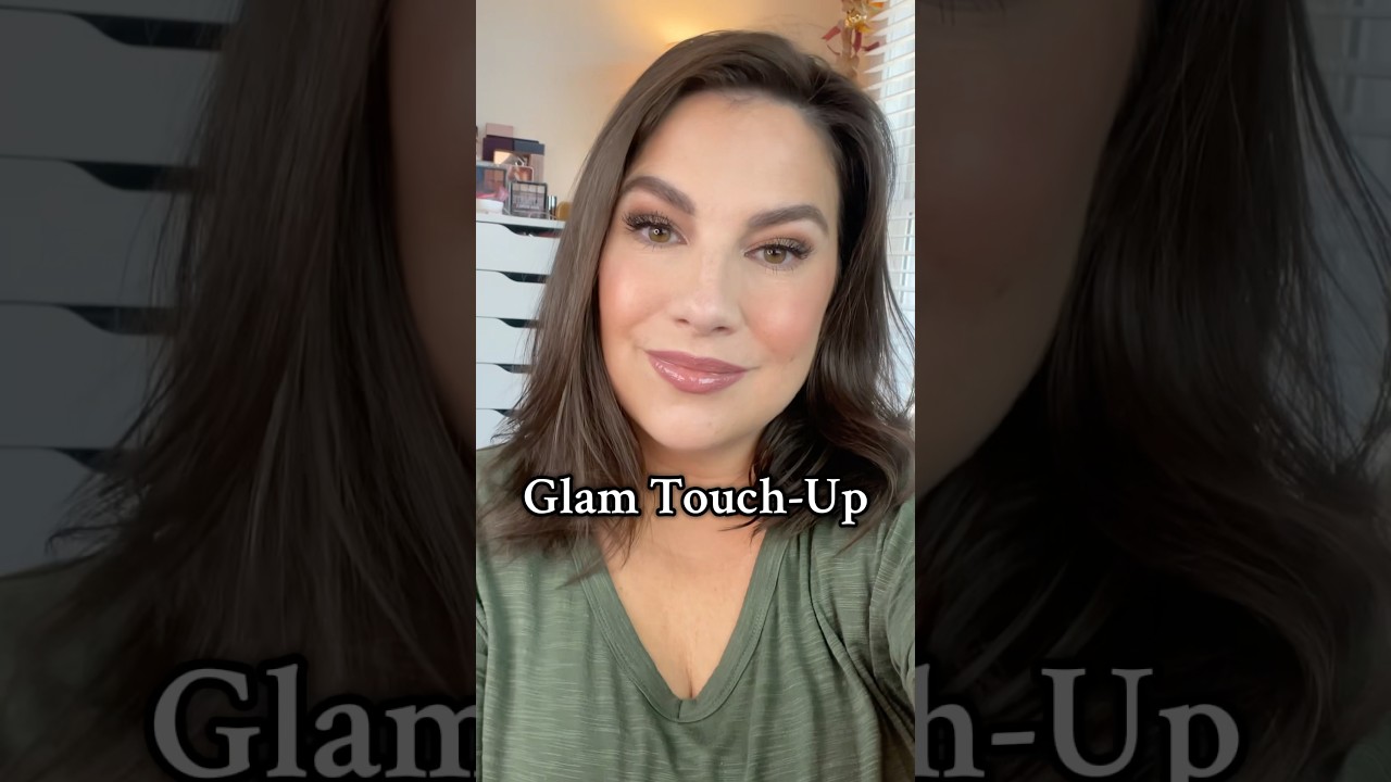 Quick Glam Touch-Up Routine