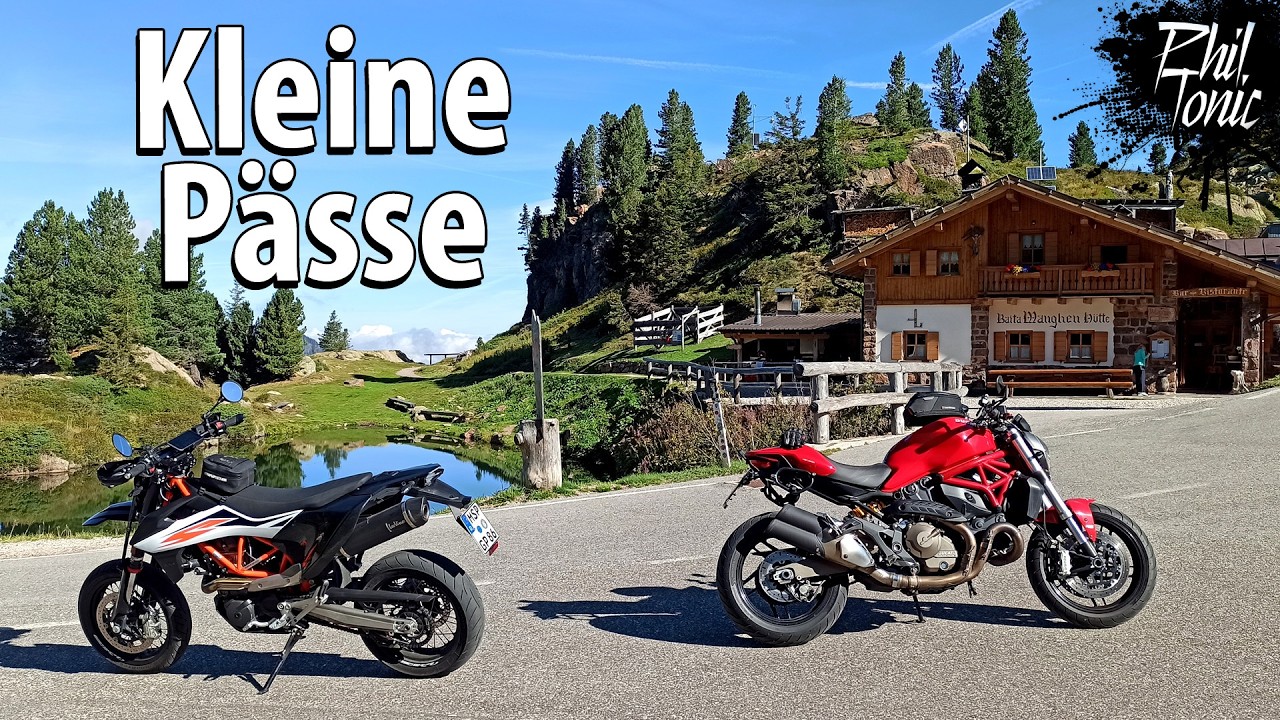 Dolomiten Motorrad Tour Teil 3 - Auf winzigen Pässen