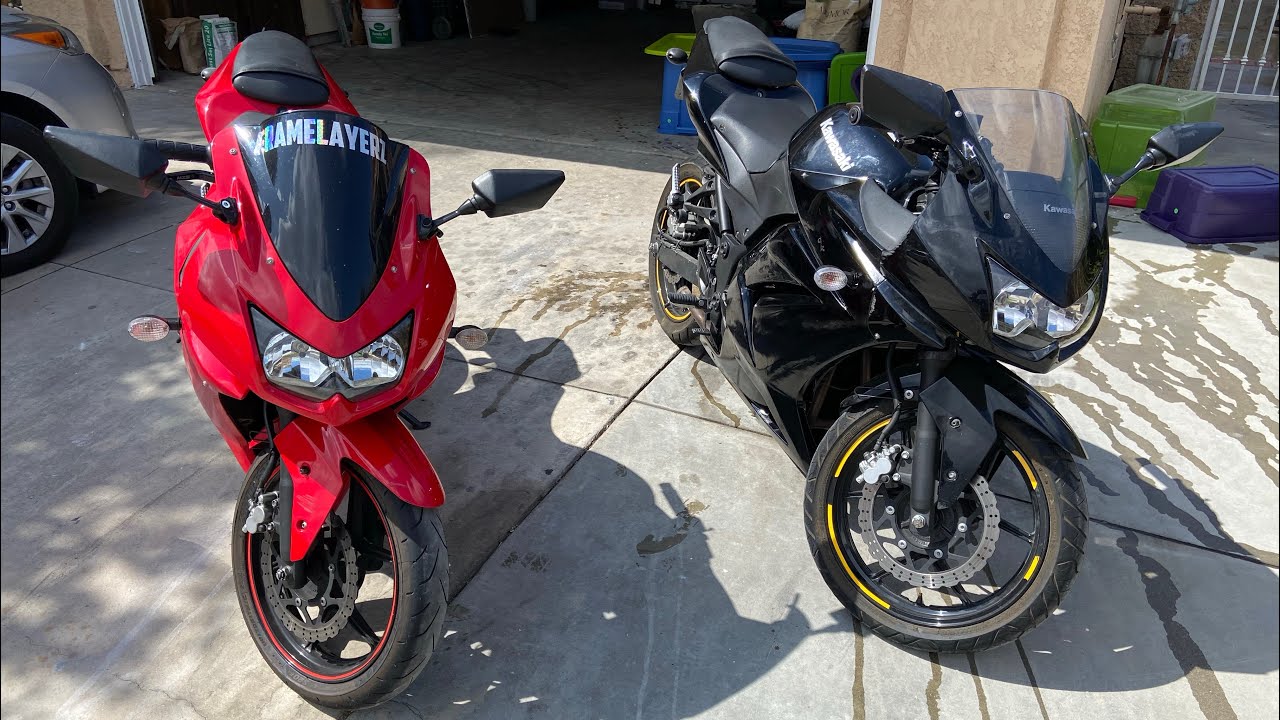 STOCK VS MODDED 250R|| 0-60 COMPARISON