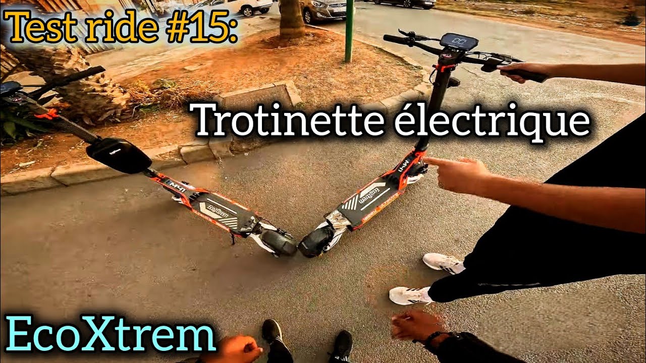 Test Ride #15: Trotinette &eacute;lectrique EcoXtrem