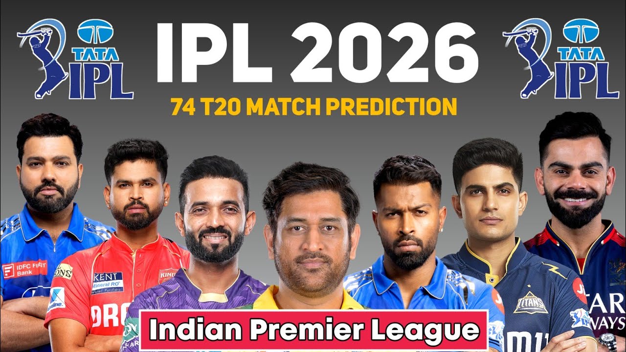 Indian Premier League full details Prediction | IPL 2026