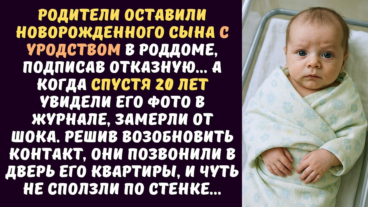 РОДИТЕЛИ оставили новорожденного МАЛЫША с уродством в роддоме… А через 20 лет замерли, увидев…