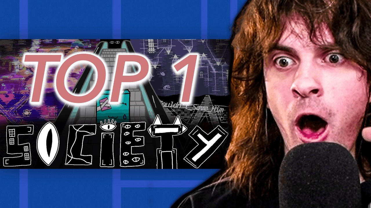 wPopoff made SOCIETY a TOP 1 EXTREME DEMON (REACTION)