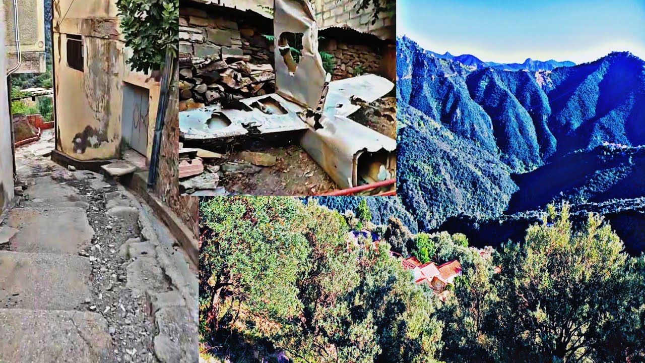 village kabyle historique tombé dans l'oubli,Lemkhardha, Taka Aït Yahia💔💔