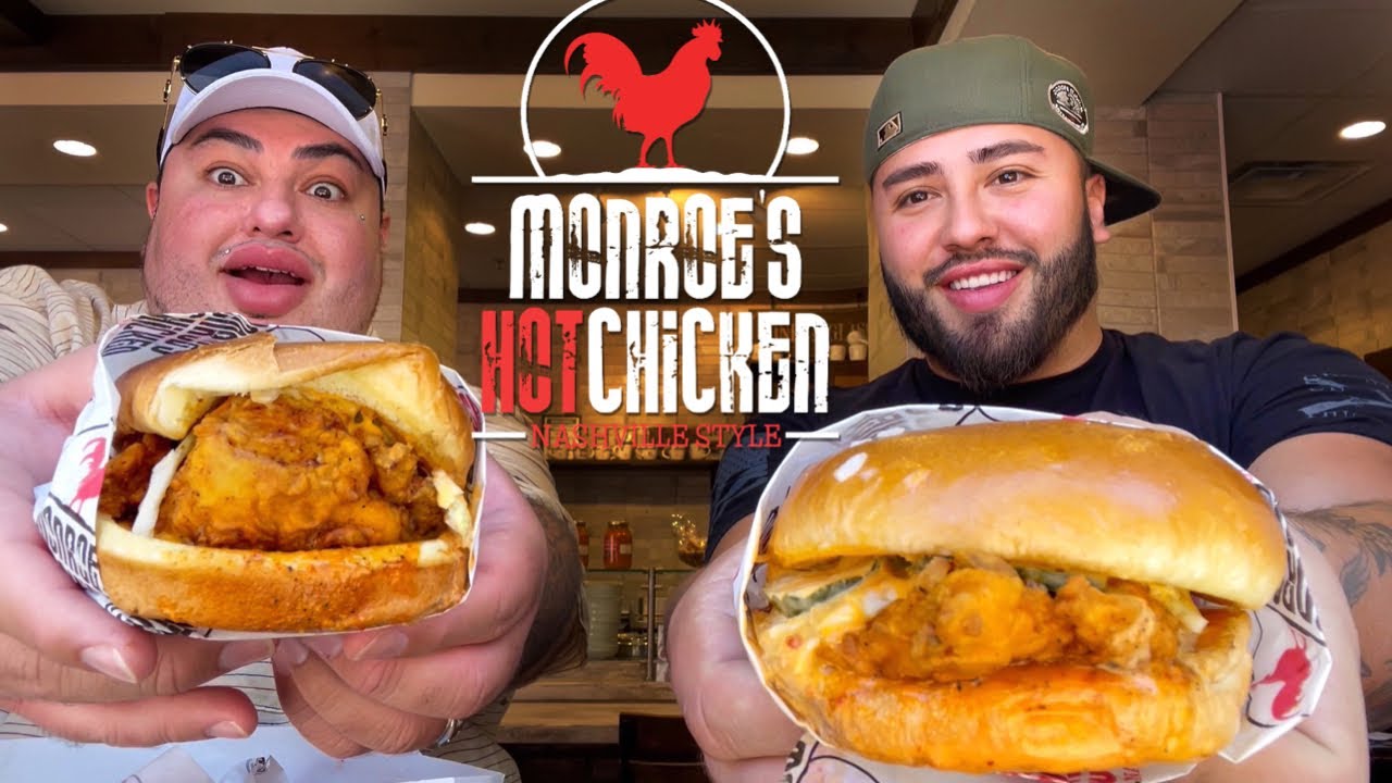 Monroe's HOT CHICKEN w/ @BigGuyAppetite
