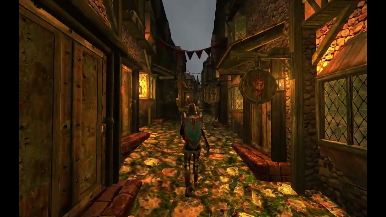 Old Ebonheart (Tamriel Rebuilt) OpenMW shader test