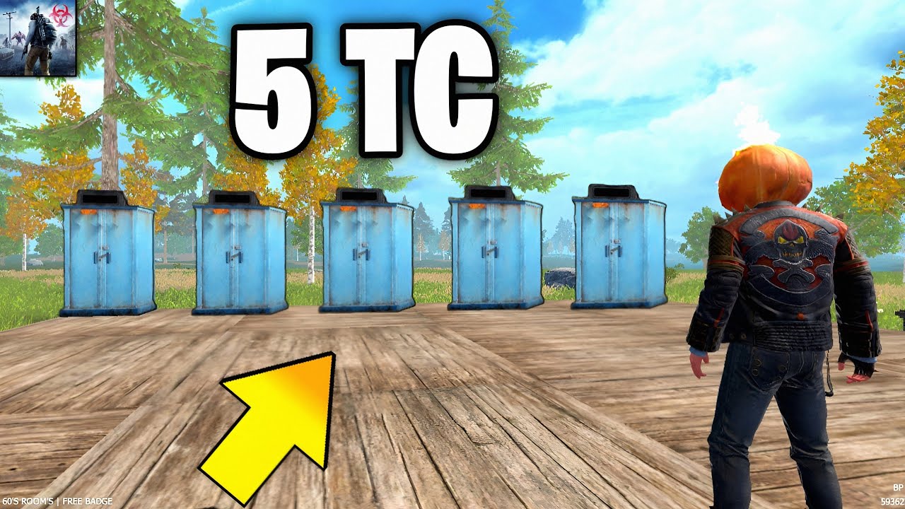 THE EASIEST WAY TO BUILD A 5 TC BASE! - Last Island of Survival