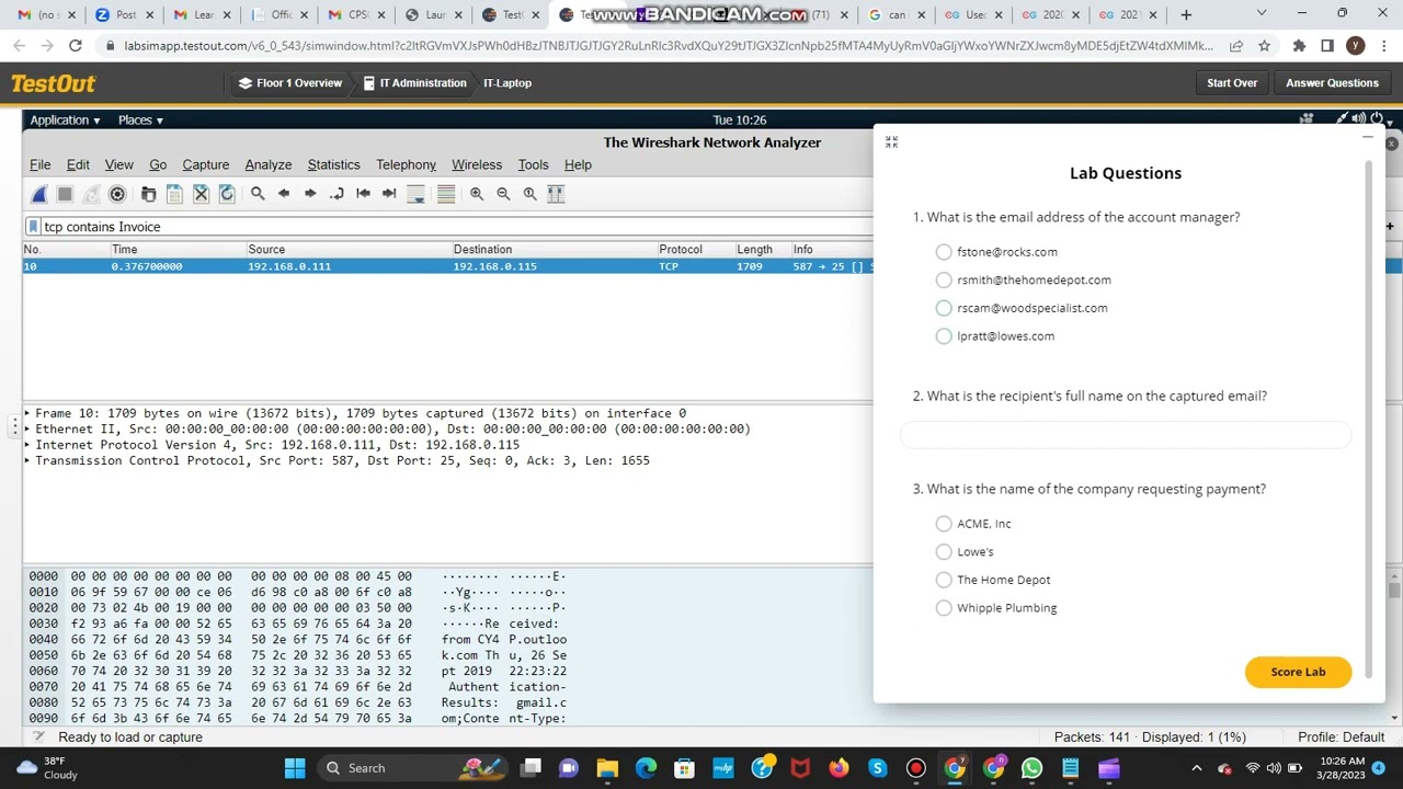 10.1.12 Analyze Email Traffic for Sensitive Data
