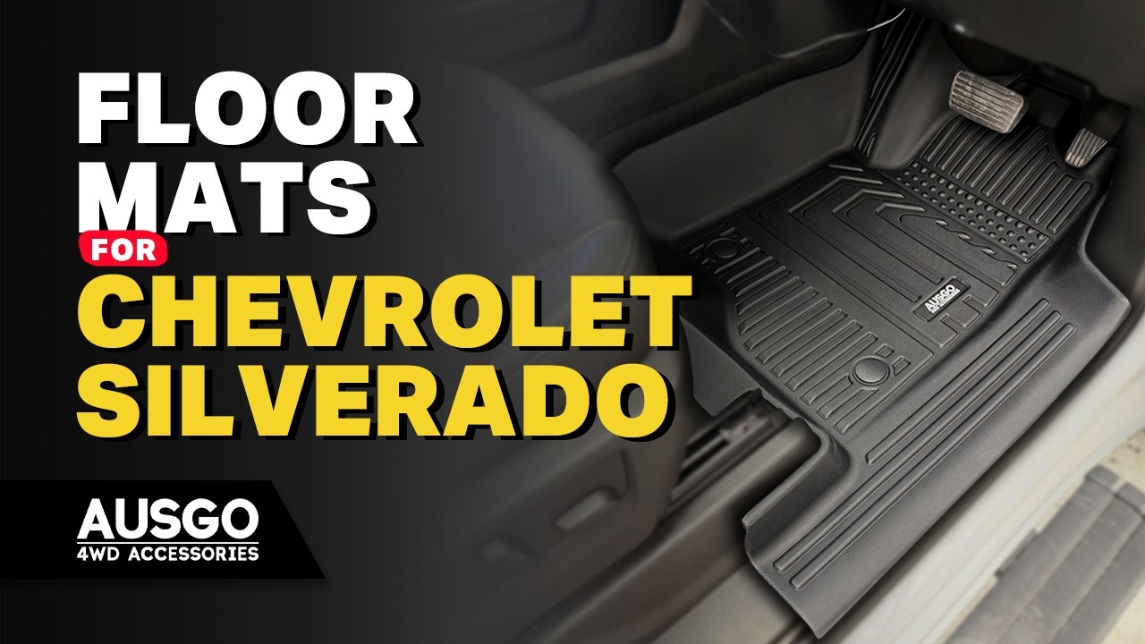 Heavy Duty 5D TPE Car Mats for Silverado HD 2026