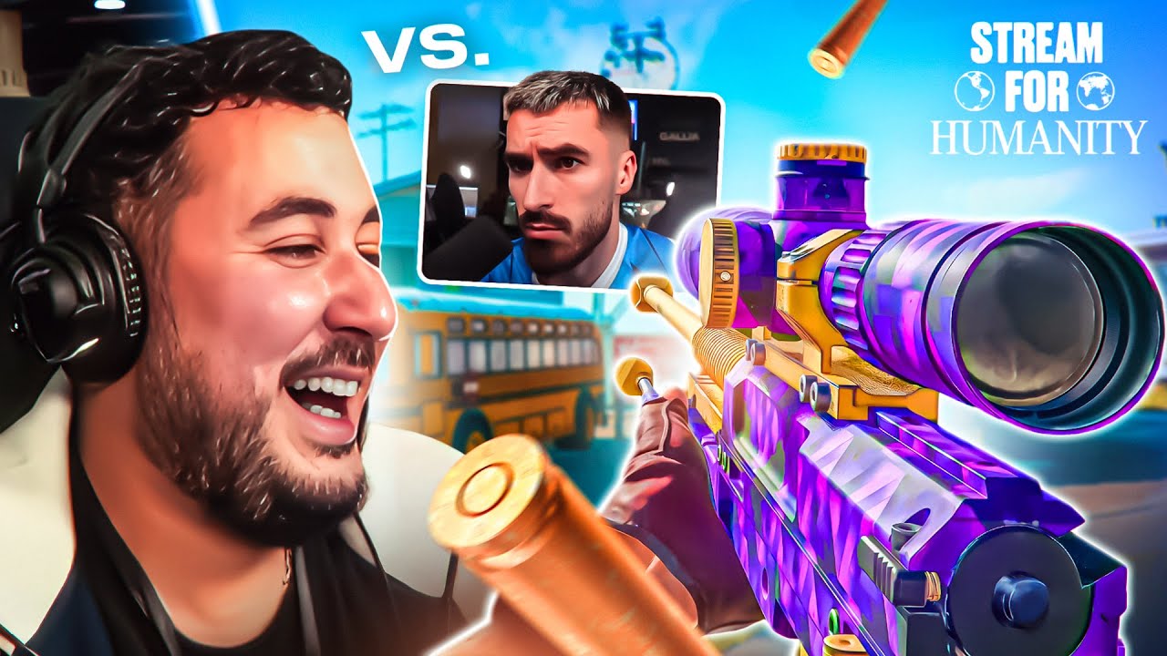 GOTAGA vs PFUT sur NUKETOWN (qui est le meilleur SNIPER ? 🧐)