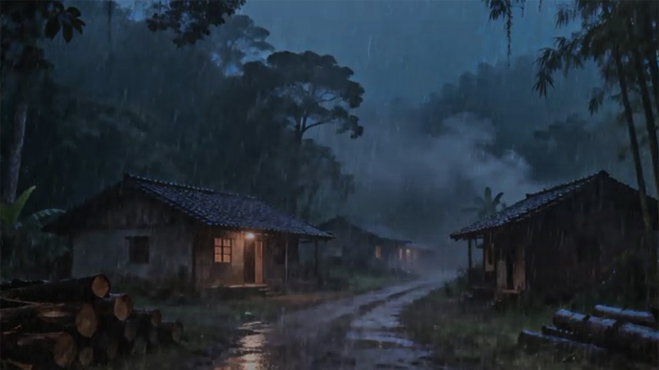 ASMR Lluvia Poderosa Para Dormir Rápido y Quitar Estrés