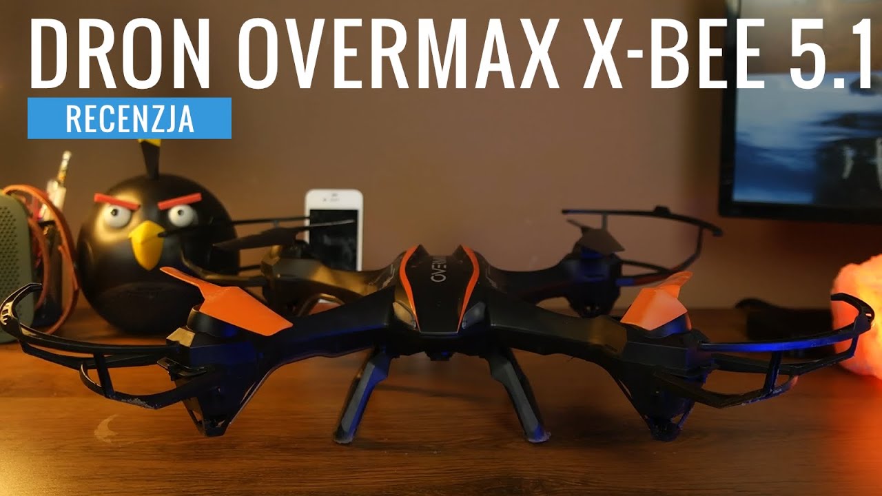 Dron Overmax X-BEE 5.1 - recenzja review PL