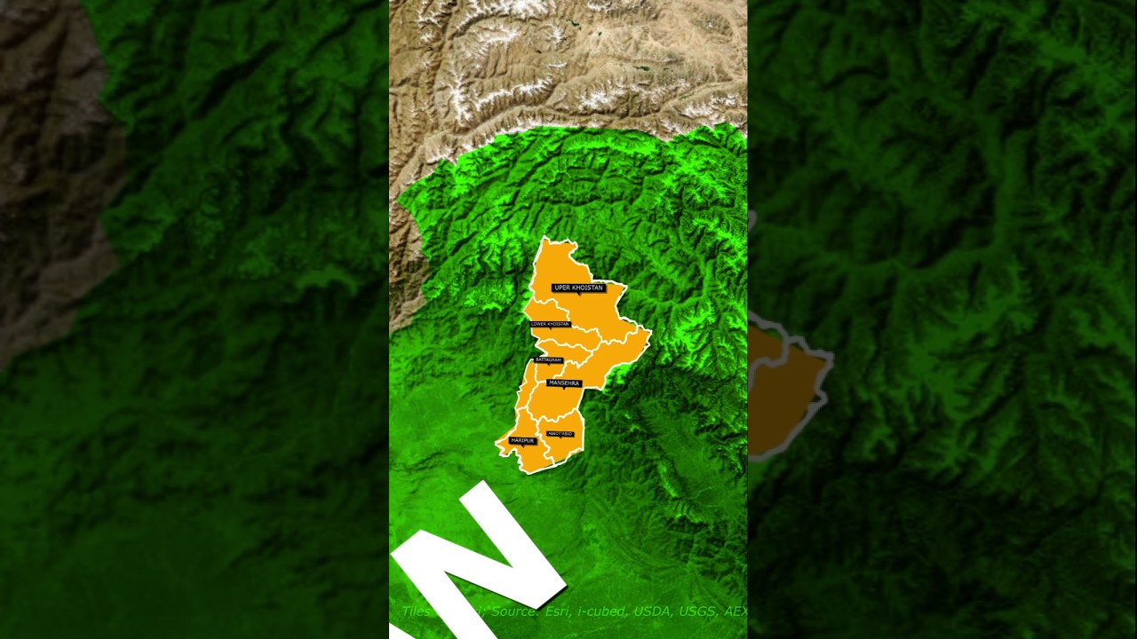 New Province of Pakistan #hazara #province #pakistan #geopolitics #fyp #shortsfeed #viralshorts