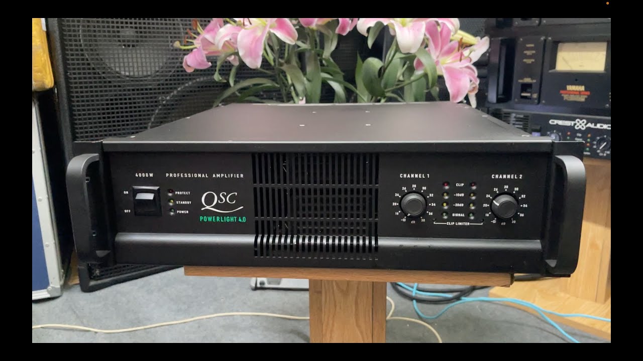 Chi Tiết Nội Thất Đẩy QSC Powerlight 4.0 Công Suất Cực Khủng Tại Sang Audio