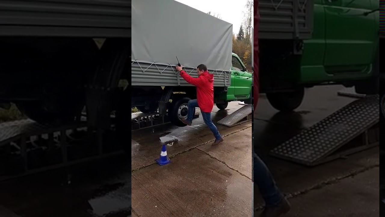 UAZ PROFI   pokaz pracy blokady dyferencjału [ TARMOT 4x4 ]