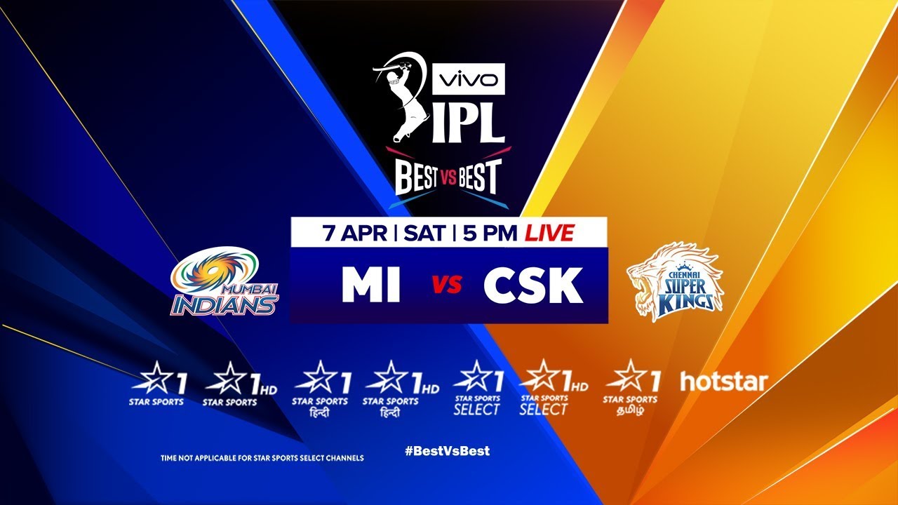#VIVOIPL 2018: Mumbai Indians vs Chennai Super Kings