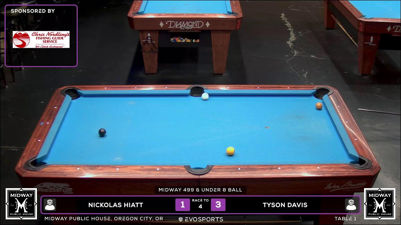 NICKOLAS HIATT vs TYSON DAVIS - MIDWAY PUBLIC HOUSE - TABLE 1 | EvoSports