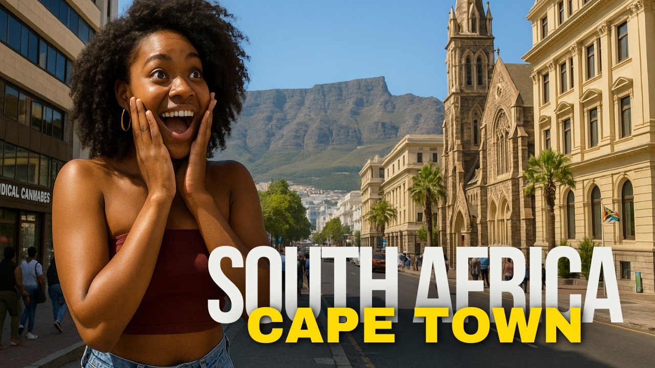 CAPE TOWN WALKING TOUR 🇿🇦 SOUTH AFRICA 2025 🌳 Streets, Stories & Table Mountain Views