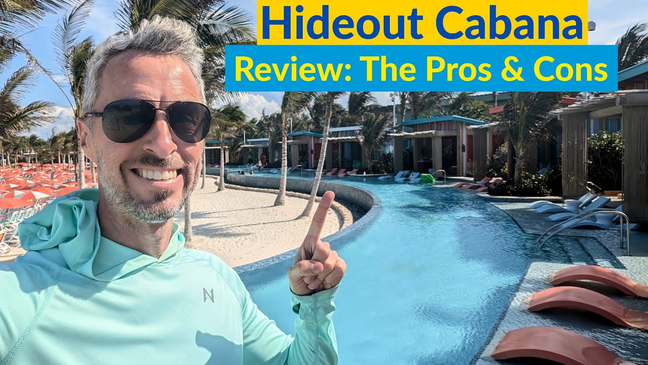 Hideout Cabana Review at Perfect Day CocoCay's Hideaway Beach| The Adults Only Cabana & Private Pool