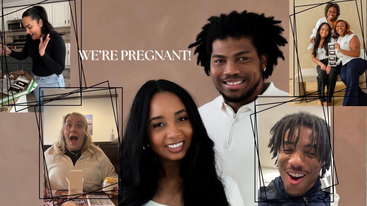 WE'RE PREGNANT! + TELLING SOME OF OUR FAMILY AND FRIENDS THAT WERE WITH OUR FIRST BABY! 