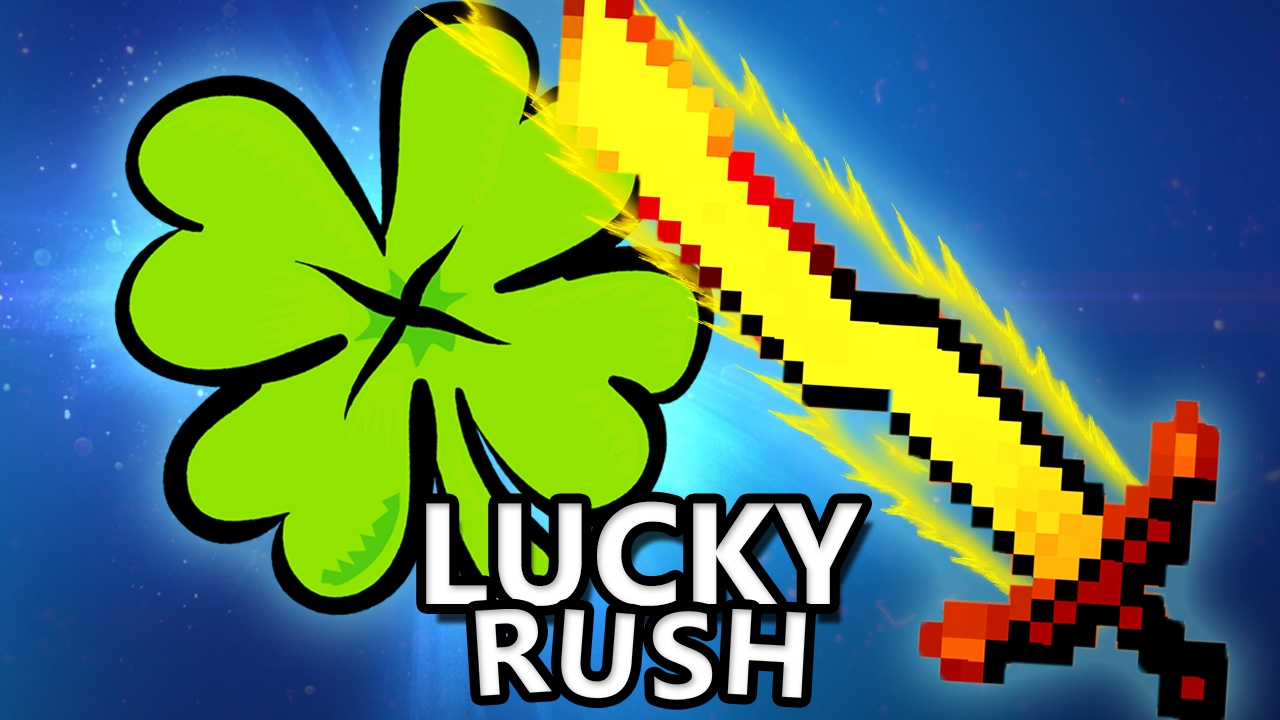 GLÜCK MIT ILLUMINATI SWORD | Minecraft LUCKY RUSH | baastiZockt