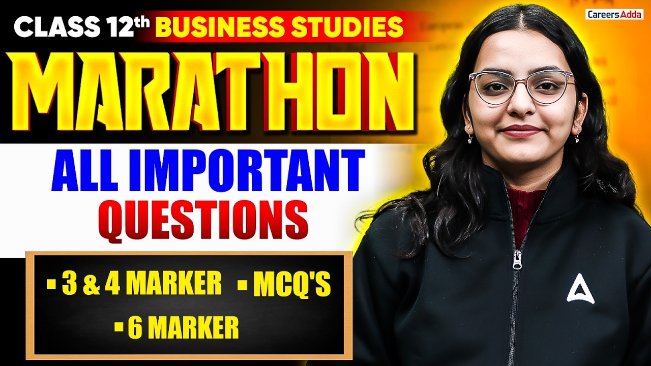 Class 12 Business Studies All Important Questions | BST MARATHON | Target 80/80 🔥