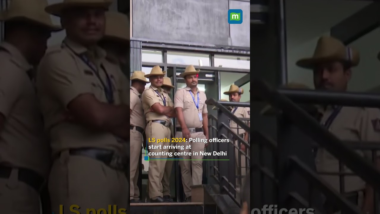 LS polls 2024:  Polling officers start arriving at counting centre in New Delhi