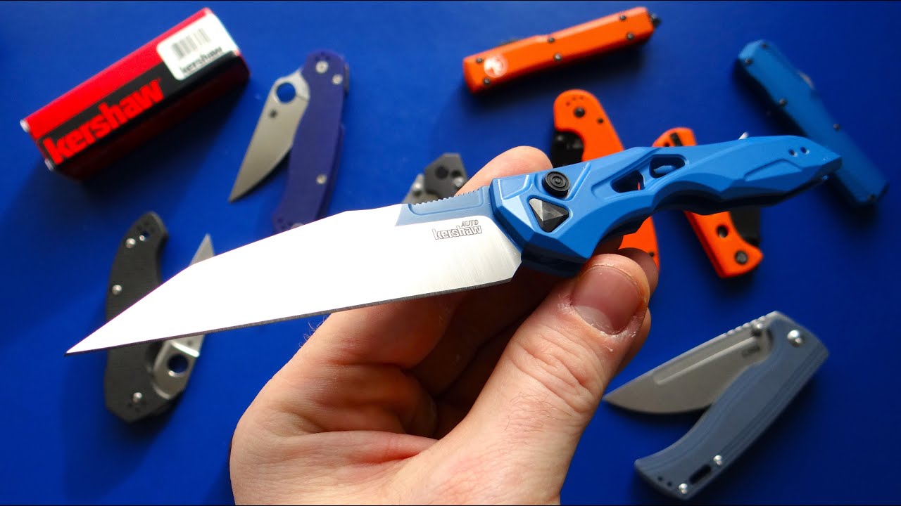 СУПЕР нож автомат! Kershaw Launch 13