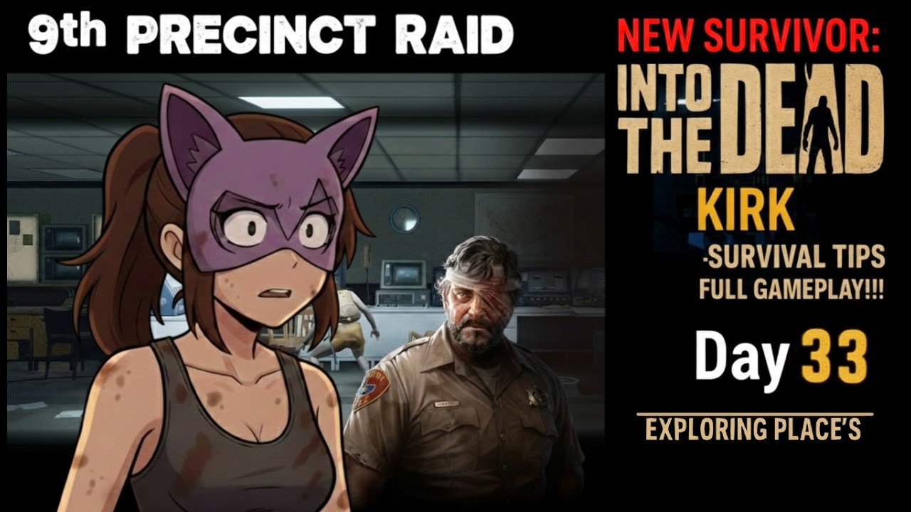 POLICE STATION RAID! 👮‍♂️ | Finding Kirk | Into the Dead: Our Darkest Days | Day 33