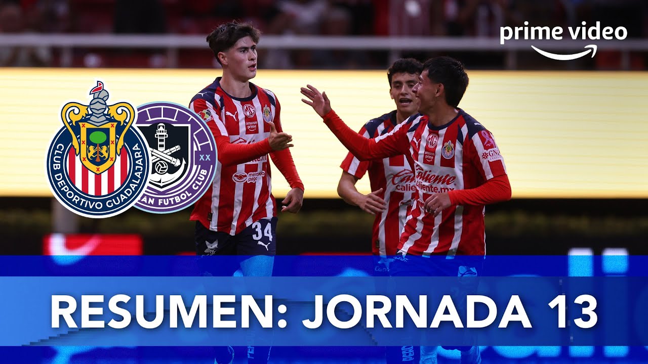 RESUMEN Y GOLES: Chivas vs Mazatl&aacute;n | Jornada 13 Apertura 2025