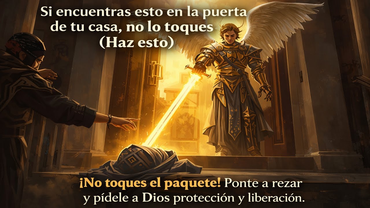 SI ENCUENTRAS ESTO EN LA PUERTA DE TU CASA, NO LO TOQUES (HAZ ESTO)