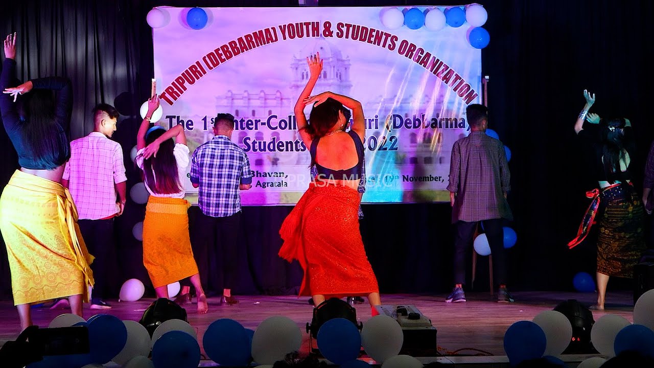 Performed by MBB College Agartala || 1st Inter College Tripuri (Debbarma) Students Meet