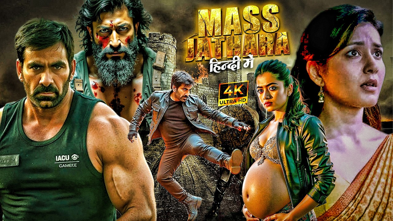 MASS JATHARA (2026) | Ravi Teja, Rasmika Mandana | New South Indian Hindi Dubbed Action Movie