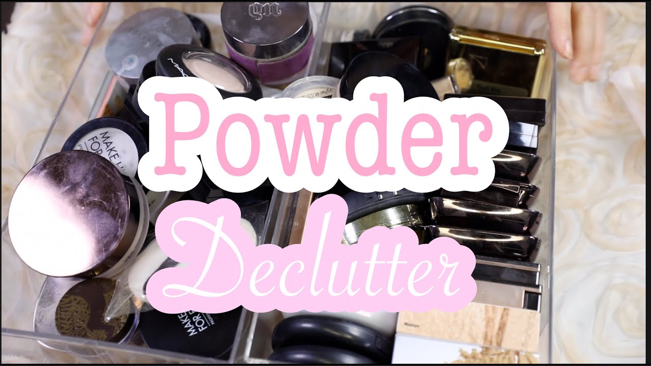 FACE POWDER & TRANSLUCENT POWDER DECLUTTER