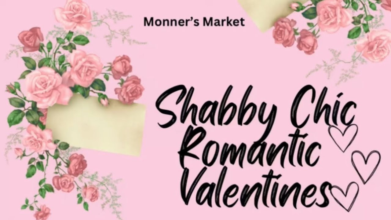 Romantic Shabby Chic Valentines DIYs - Super easy, budget friendly Valentines gifts. #monnersmarket