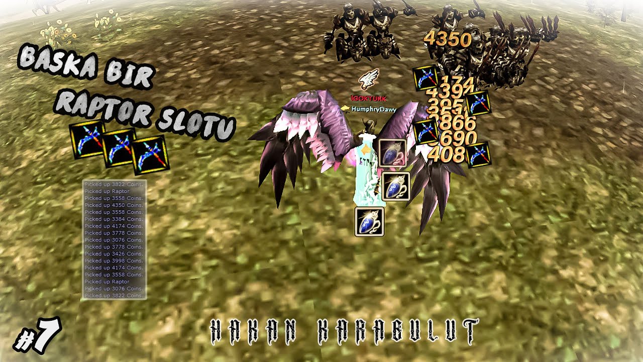 ESLANT EWİL'E ALTERNATİF RAPTOR SLOTU ​| VİDEO İÇERİSİNDE 400 CASH | Knight Online AGARTHA #27
