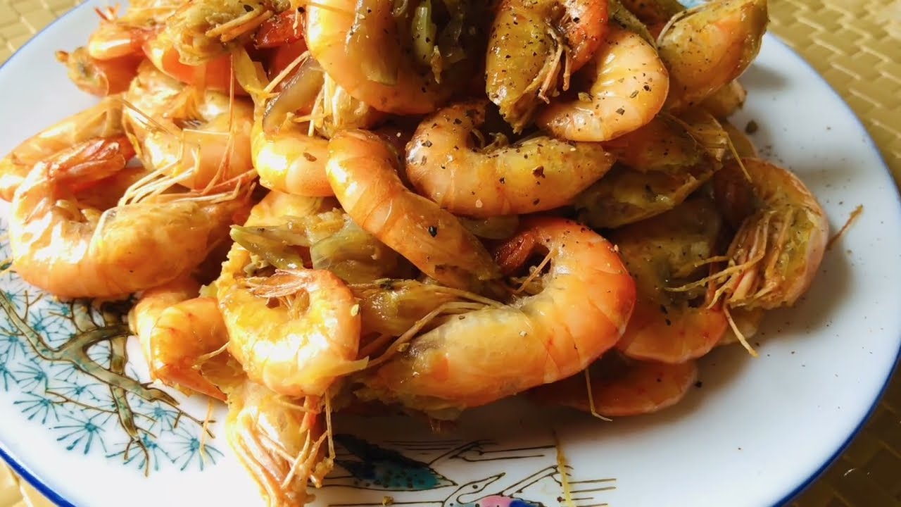 Cách giữ trọn vị ngọt tự nhiên của tôm, căng mọng vỏ giòn thơm#satrungtho #cooking #food