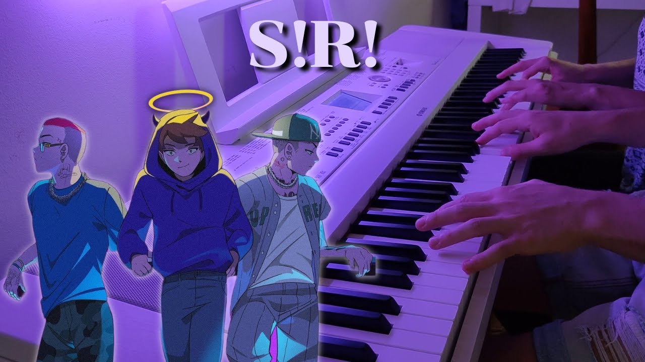 S!r! - thasup, Lazza, Sfera Ebbasta (Piano Cover) + Spartito